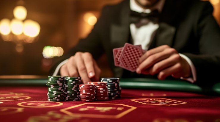 slotbabon platform dashboard showing live-dealer tables, sportsbook markets, and slot games integrated in one account
